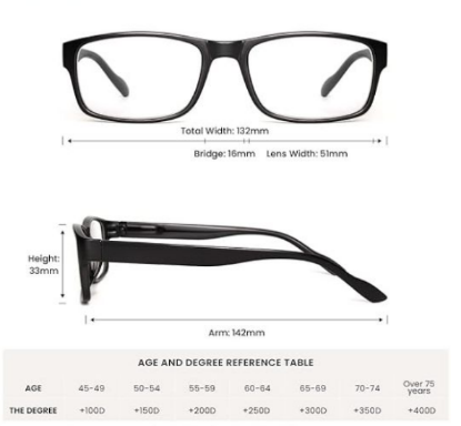 Picture of Danyang Glasses 80268D Ultra Light Black Frame Myopia Lens Frame